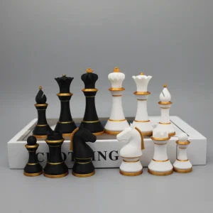 Supreme Gold Thread Collector’s Chess Set｜Classic Duel, Crowned with Craftsmanship