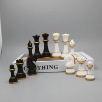 Supreme Gold Thread Collector’s Chess Set｜Classic Duel, Crowned with Craftsmanship
