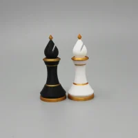 Supreme Gold Thread Collector’s Chess Set｜Classic Duel, Crowned with Craftsmanship