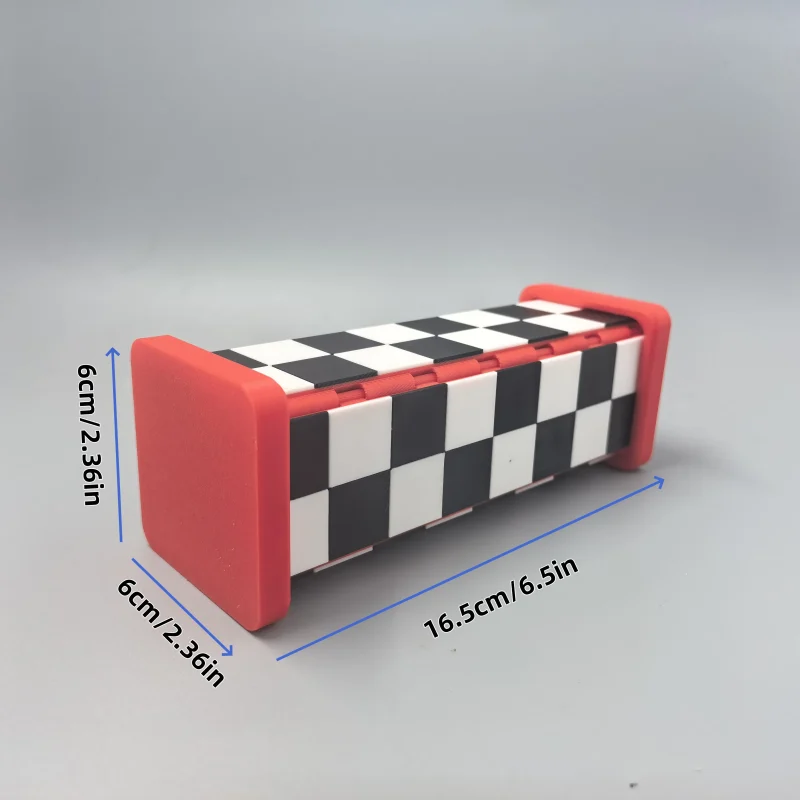 A Dual Chess Set, Two Games in One | Geometric Aesthetic 2-in-1 Game Set