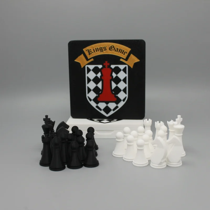 Kings Game Portable Chess Set