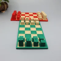 Christmas Limited Edition Chess Set | Minimalist Design, Two-Color Play
