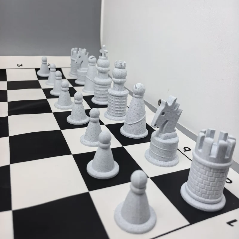Three-Colored Walls · Dragon-Headed Warhorse | Collector’s Edition 3D International Chess Set