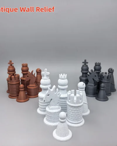 Three-Colored Walls · Dragon-Headed Warhorse | Collector’s Edition 3D International Chess Set
