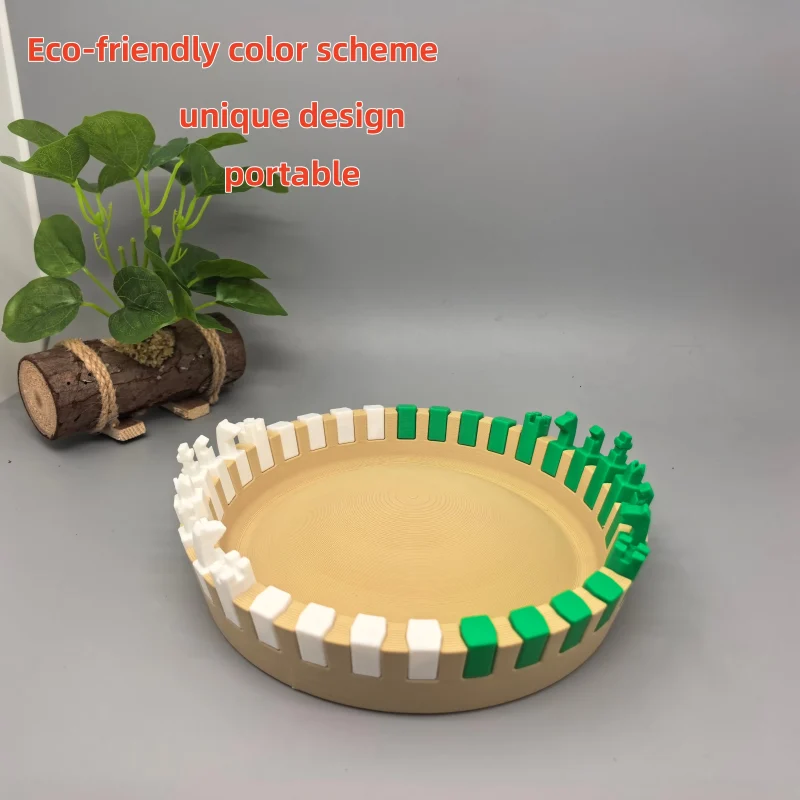 Crown Chess｜Portable All-in-One 3D Printed Chess Set