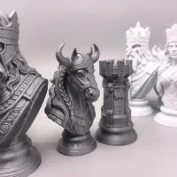 Viking Chess: Legacy of the North | Viking Heritage · Bust Chess Set