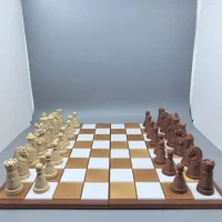 【Dual Civilization Collection｜Assyrian Empire vs Medieval Romanesque Chess Set】
