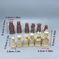 【Dual Civilization Collection｜Assyrian Empire vs Medieval Romanesque Chess Set】