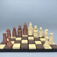 【Dual Civilization Collection｜Assyrian Empire vs Medieval Romanesque Chess Set】