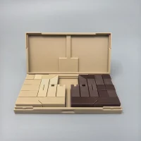 Pocket-Sized 3D Chess | Integrated Storage, Two Color Options