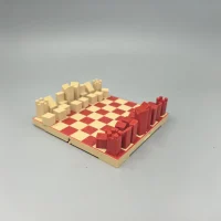 Pocket-Sized 3D Chess | Integrated Storage, Two Color Options