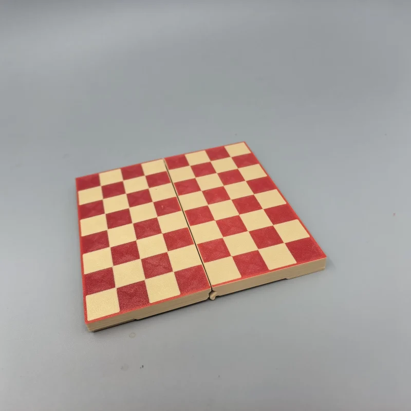 Pocket-Sized 3D Chess | Integrated Storage, Two Color Options