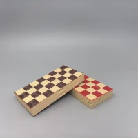 Pocket-Sized 3D Chess | Integrated Storage, Two Color Options