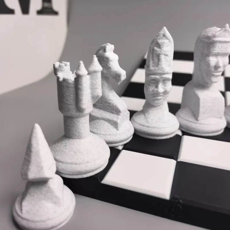 【The Wisdom of the Nile｜3D Printed Ancient Egyptian Themed Chess Set】