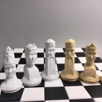 【The Wisdom of the Nile｜3D Printed Ancient Egyptian Themed Chess Set】