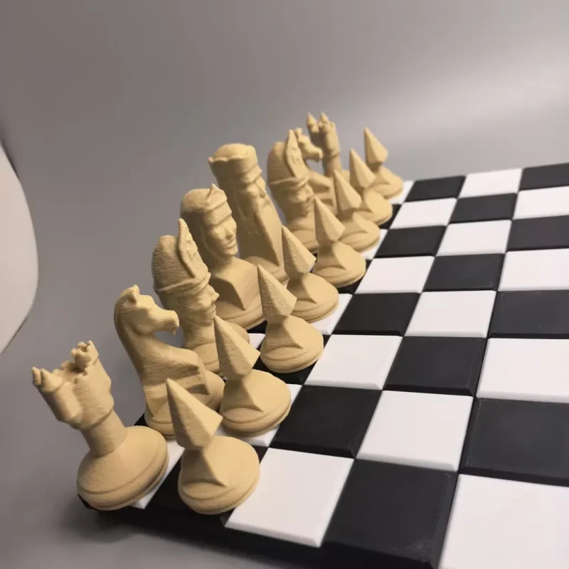 【The Wisdom of the Nile｜3D Printed Ancient Egyptian Themed Chess Set】