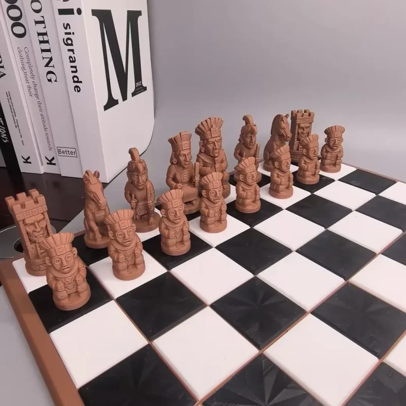Maya Mystery｜3D Printed Collector’s Edition Chess Set