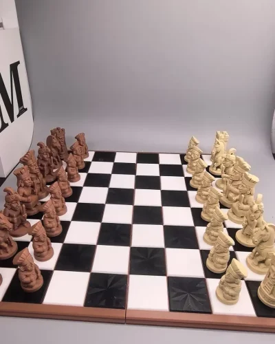 Maya Mystery｜3D Printed Collector’s Edition Chess Set