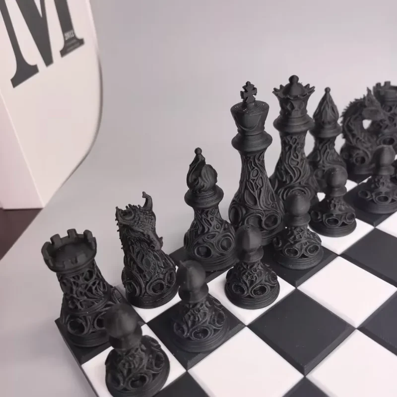 Gothic Shadows｜3D Printed Collector’s Edition Chess Set