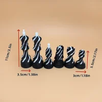 Spiral Decompression Chess | A Dual-Functional Tabletop Art Piece
