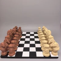 Jungle Game｜3D Printed Animal-Themed Chess Set