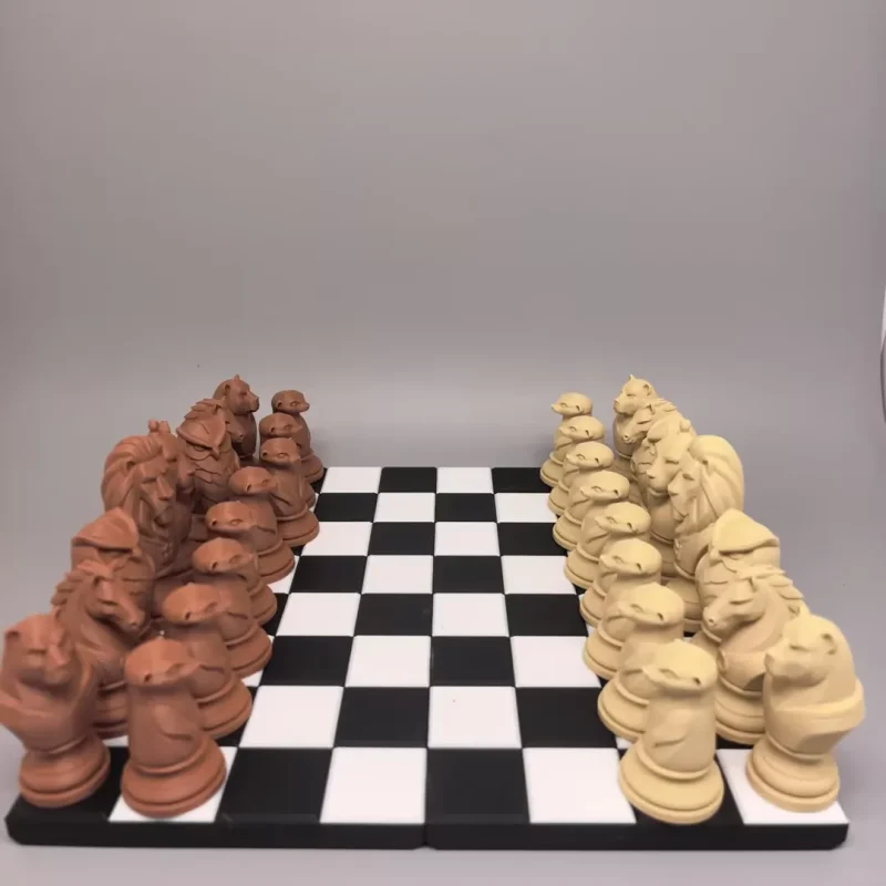Jungle Game｜3D Printed Animal-Themed Chess Set
